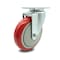 Service Caster Avantco HPCASTNB Swivel Caster Replacement AVA-SCC-20S514-PPUB-RED-TP2 - alternate 1